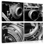 Ljuddämpande Tavla - Vintage Cameras