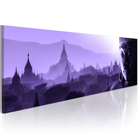 Ljuddämpande Tavla - Purple Zen