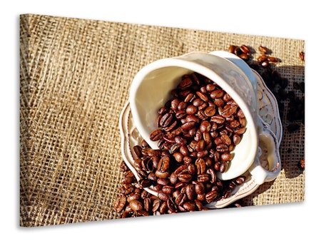 Ljuddämpande tavla - coffee beans in the cup