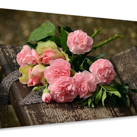 Ljuddämpande tavla - a bouquet of roses