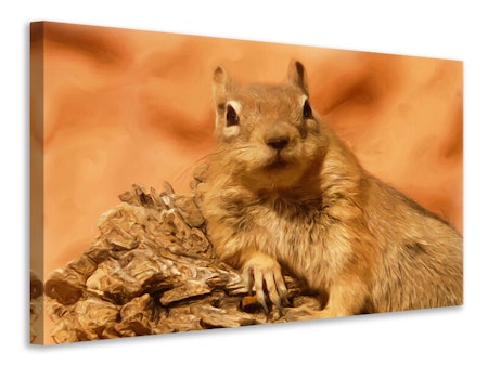 Ljuddämpande tavla - sweet squirrel