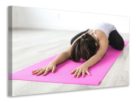 Ljuddämpande tavla - yoga exercise