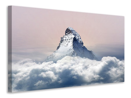 Ljuddämpande tavla - matterhorn in clouds