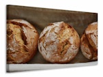 Ljuddämpande tavla - fresh rye bread rolls