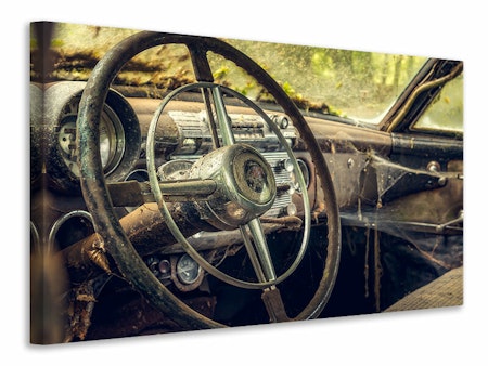 Ljuddämpande tavla - disintegrated vintage car