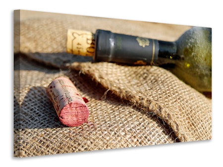 Ljuddämpande tavla - corks of red wine