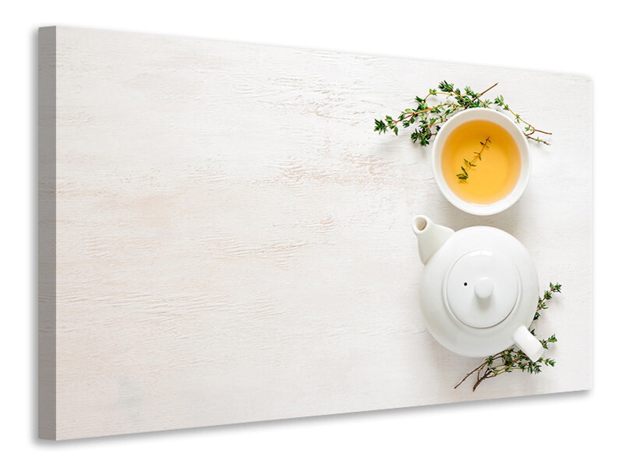 Ljuddämpande tavla - healthy green tea