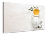 Ljuddämpande tavla - healthy green tea