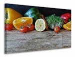 Ljuddämpande tavla - fruit and vegetables