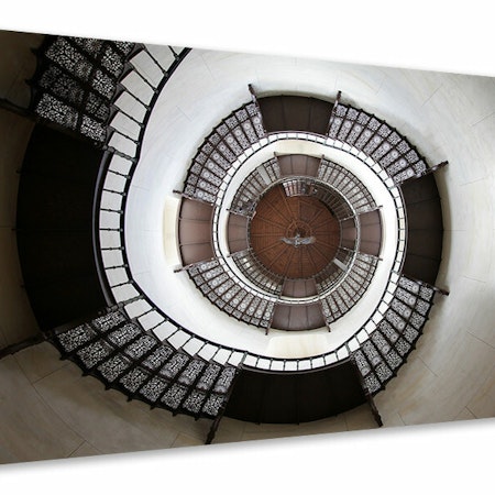 Ljuddämpande tavla - impressive spiral staircase