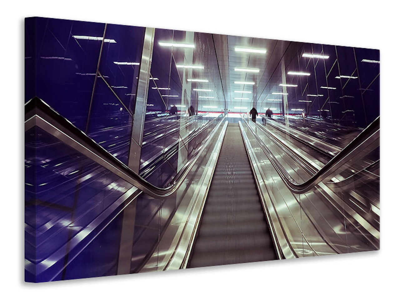 Ljuddämpande tavla - modern escalators