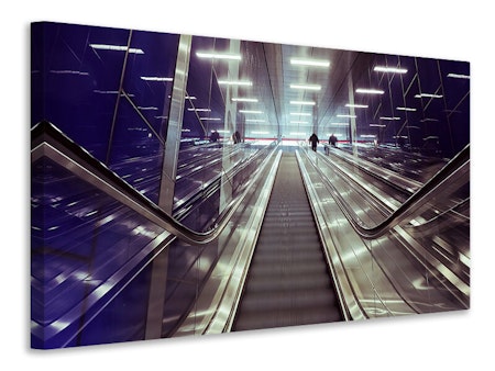 Ljuddämpande tavla - modern escalators