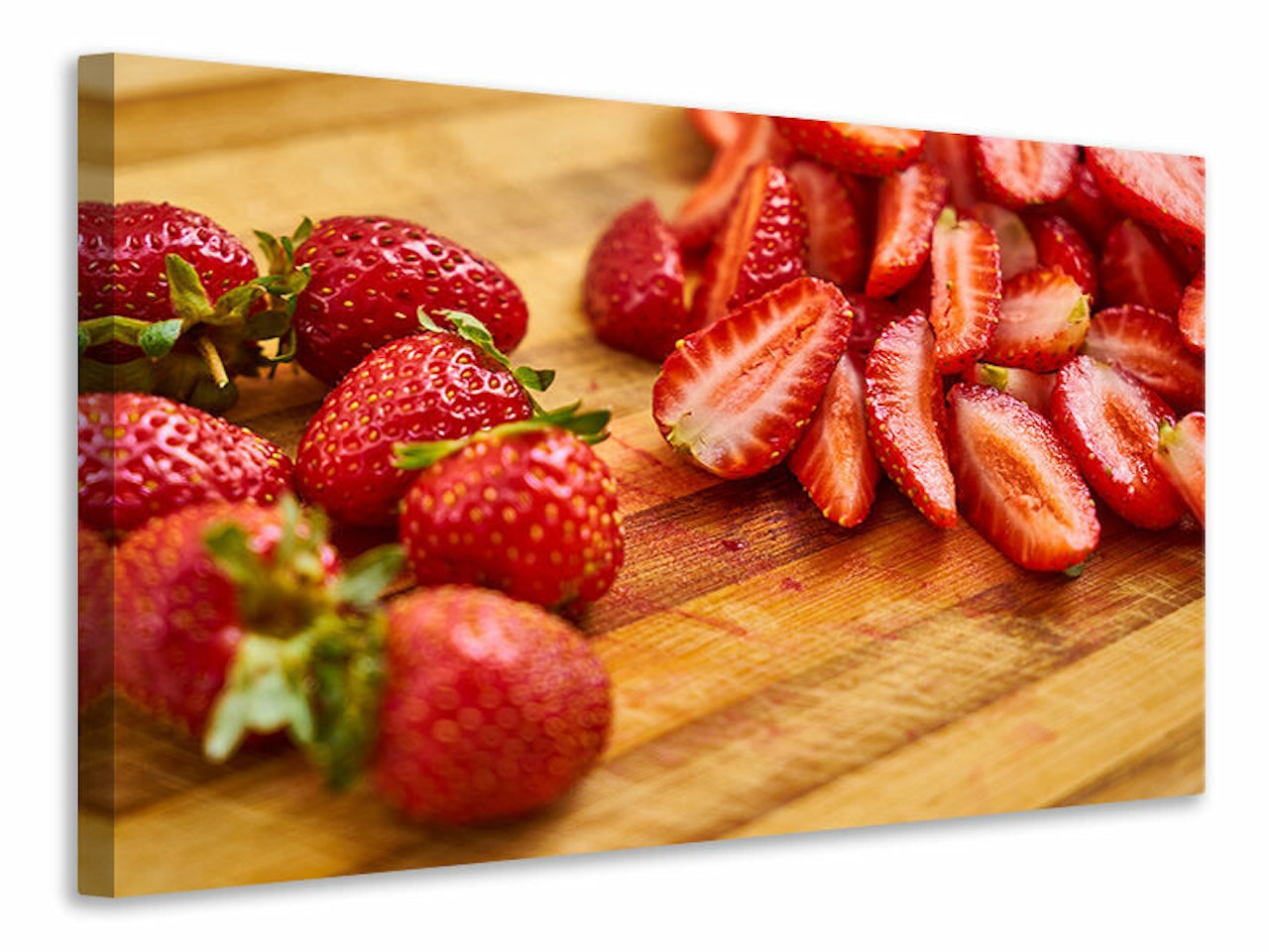 Ljuddämpande tavla - sweet strawberries