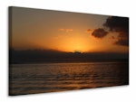 Ljuddämpande tavla - beautiful sunrise on the beach