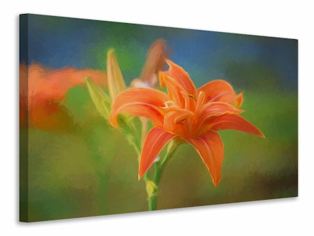 Ljuddämpande tavla - painting of a lily