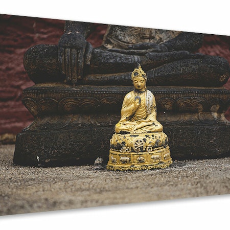 Ljuddämpande tavla - antique buddha