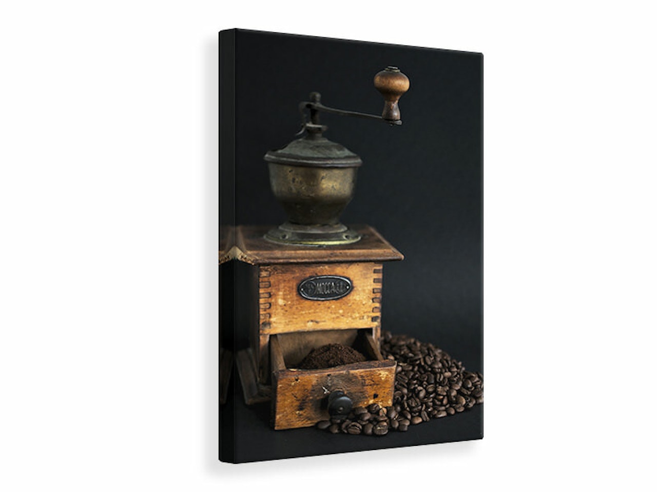 Ljuddämpande tavla - antique coffee grinder