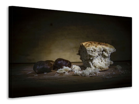 Ljuddämpande tavla - bread with chestnuts