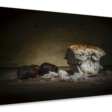 Ljuddämpande tavla - bread with chestnuts