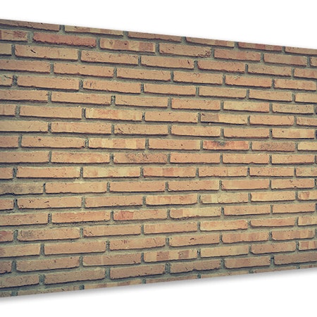 Ljuddämpande tavla - classic brick wall