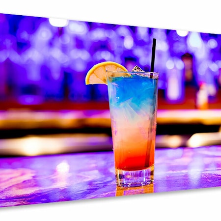 Ljuddämpande tavla - colorful cocktail