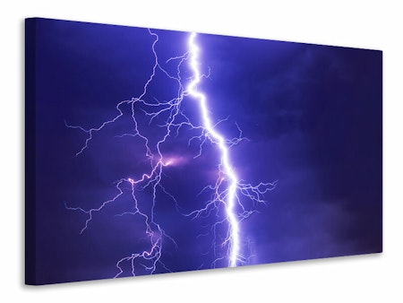 Ljuddämpande tavla - imposing lightning