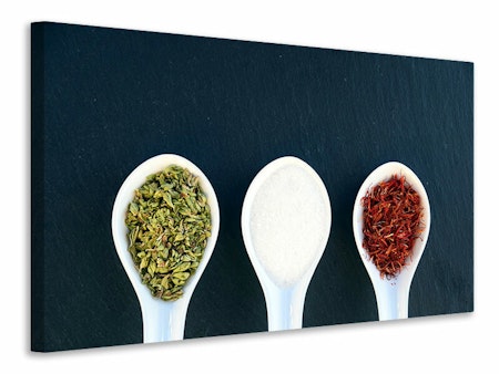 Ljuddämpande tavla - italian spices in the spoon