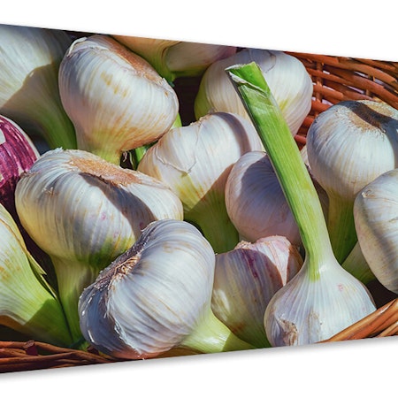 Ljuddämpande tavla - fresh garlic