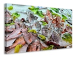 Ljuddämpande tavla - raw fish