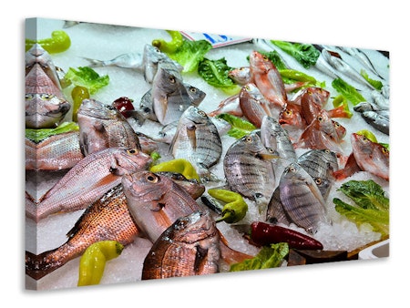 Ljuddämpande tavla - raw fish