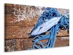 Ljuddämpande tavla - freshly caught fish