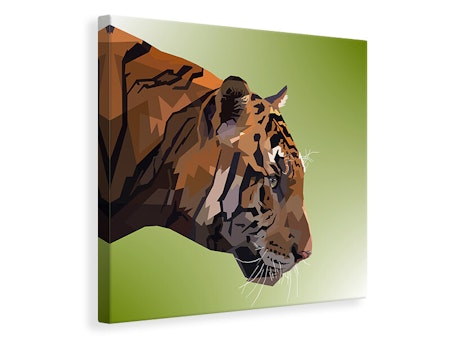 Ljuddämpande tavla - pop art tiger