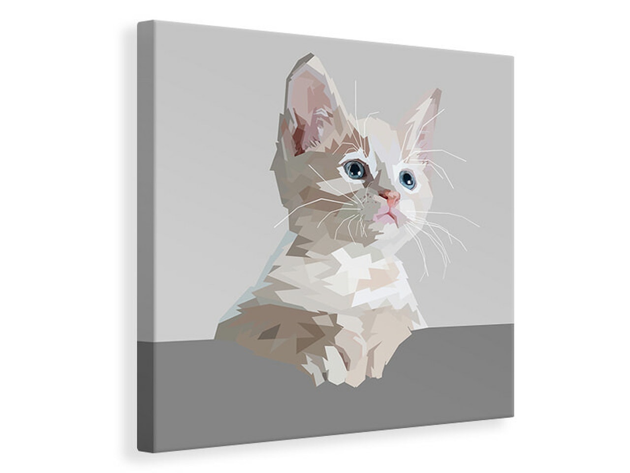 Ljuddämpande tavla - artwork cat