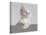 Ljuddämpande tavla - artwork cat