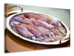 Ljuddämpande tavla - raw calamari