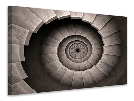 Ljuddämpande tavla - stone spiral staircase