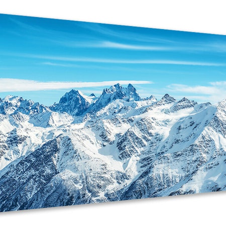 Ljuddämpande tavla - alpine panorama