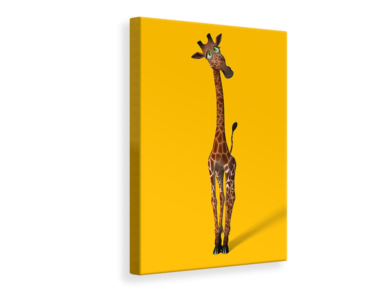 Ljuddämpande tavla - sweety giraffes