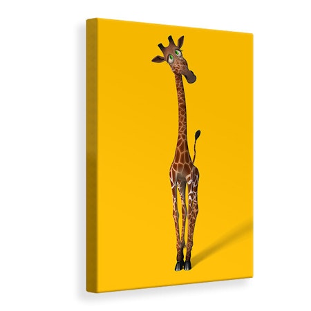 Ljuddämpande tavla - sweety giraffes