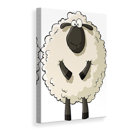 Ljuddämpande tavla - the sheep