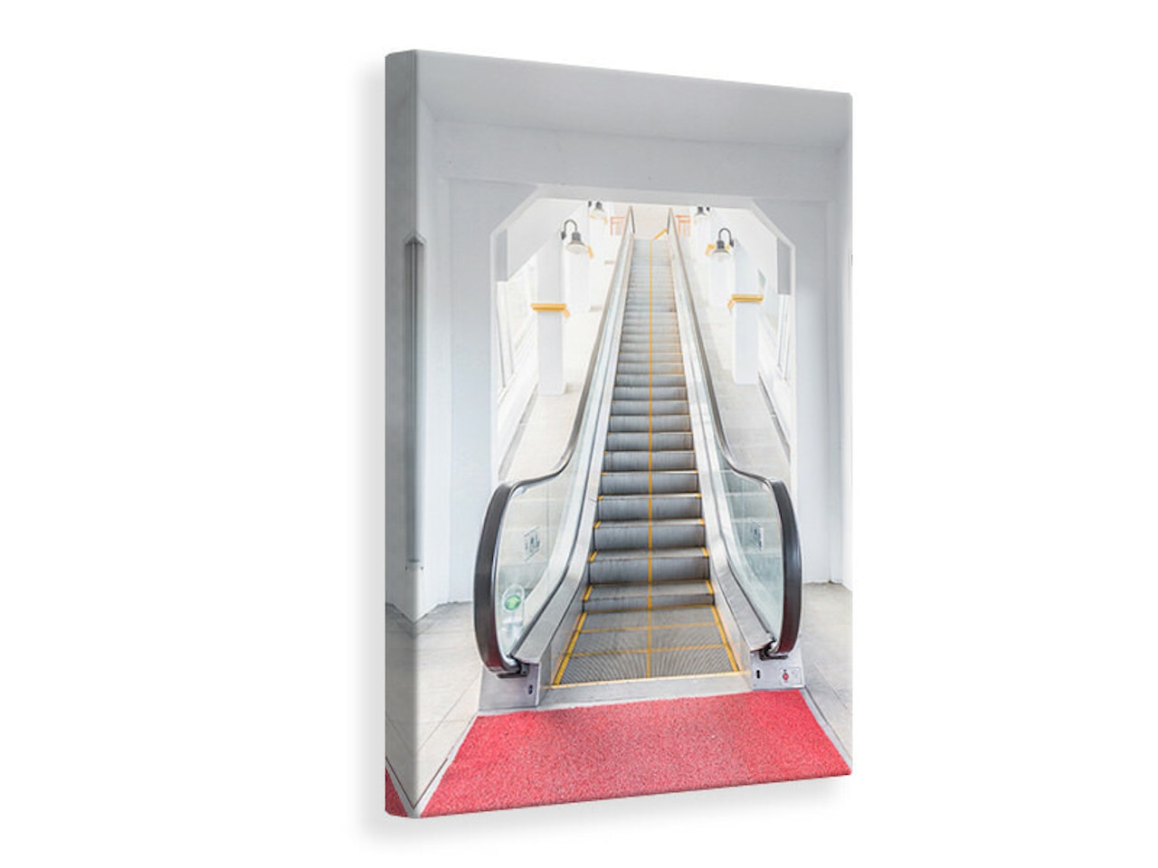Ljuddämpande tavla - escalator