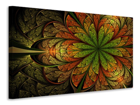 Ljuddämpande tavla - abstract floral pattern