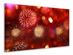 Ljuddämpande tavla - colorful fireworks