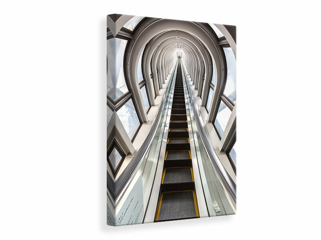 Ljuddämpande tavla - futuristic escalator