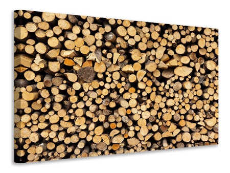 Ljuddämpande tavla - firewood
