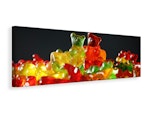 Ljuddämpande tavla - colorful gummy bears