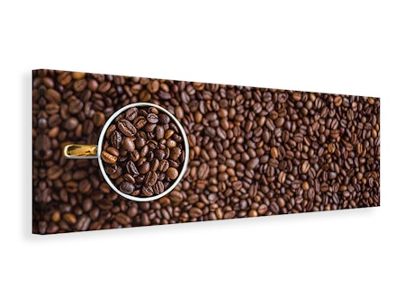 Ljuddämpande tavla - all coffee beans