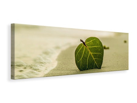 Ljuddämpande tavla - beach leaf