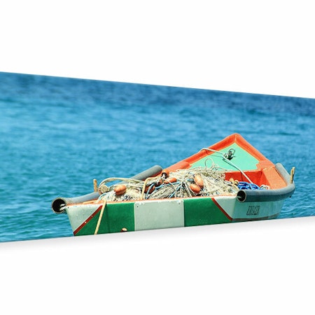 Ljuddämpande tavla - a fishing boat