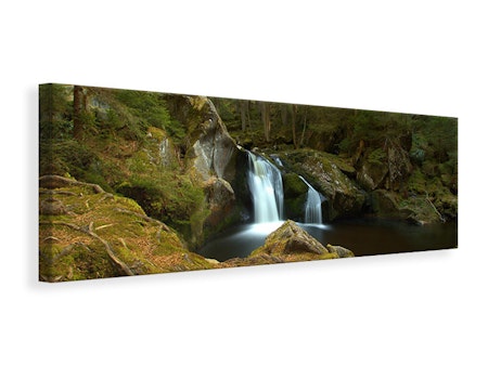 Ljuddämpande tavla - small waterfall in the forest